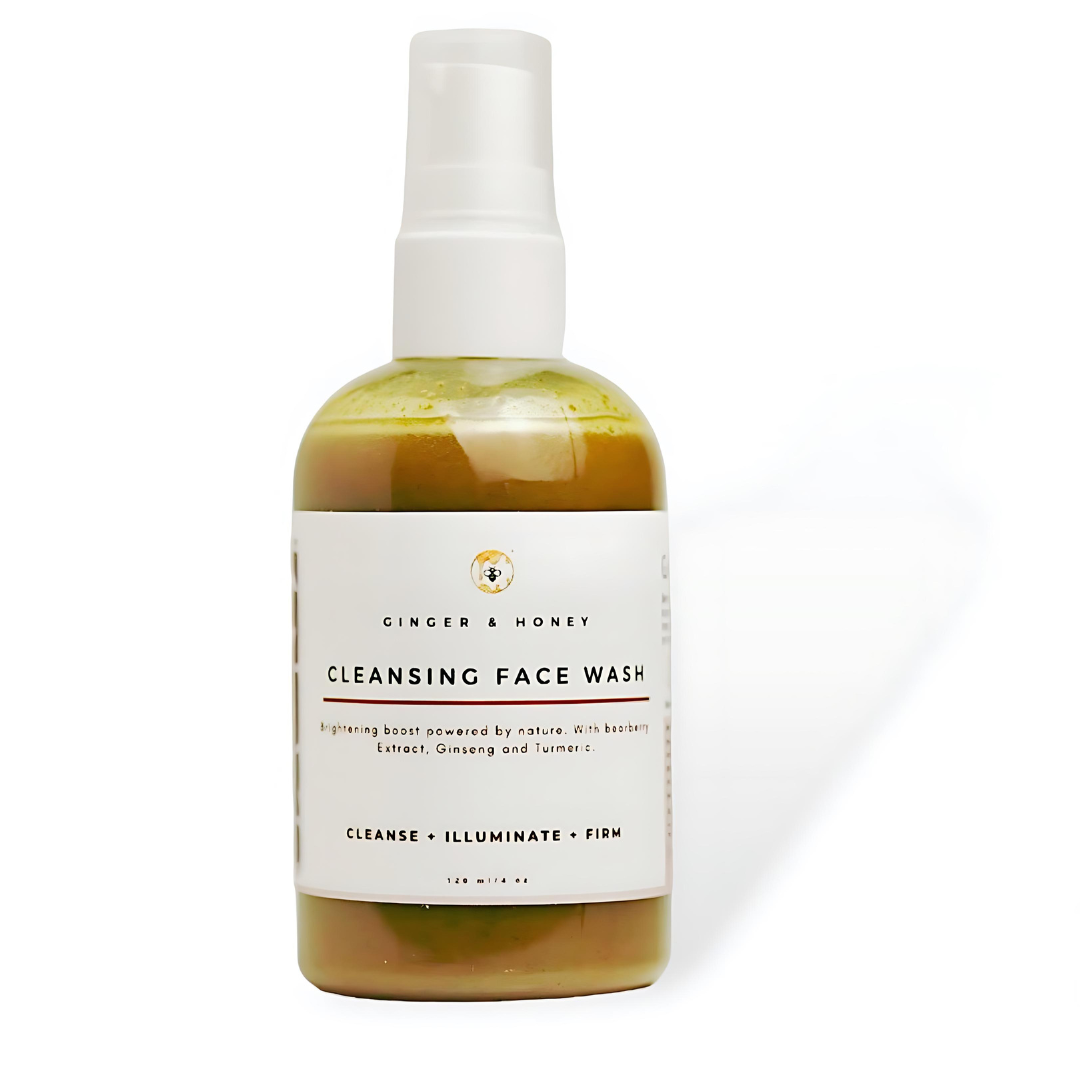 BARE Honey Cleansing Face Wash: Ginseng + Turmeric Infused