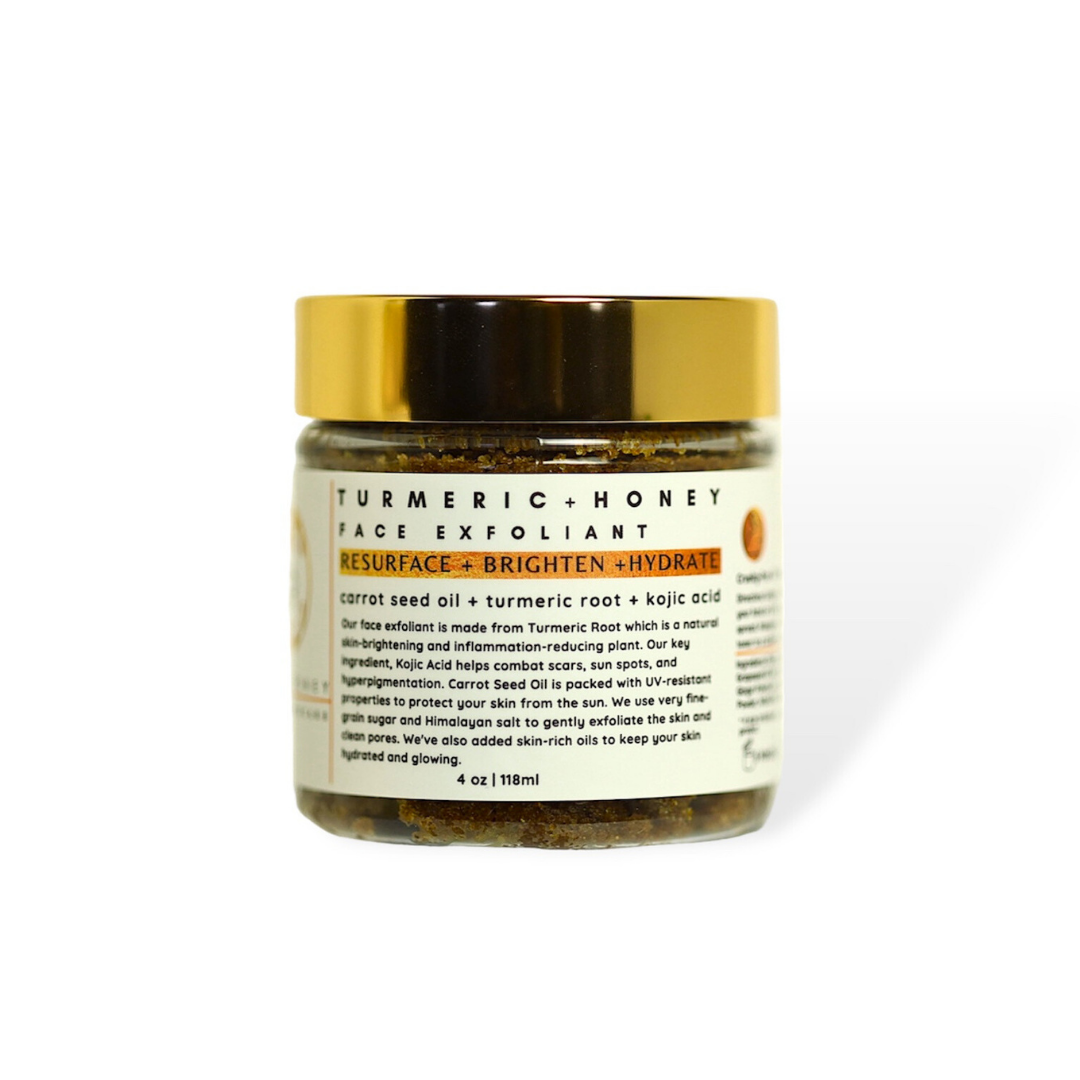 Turmeric + Honey Resurfacing Face Exfoliant