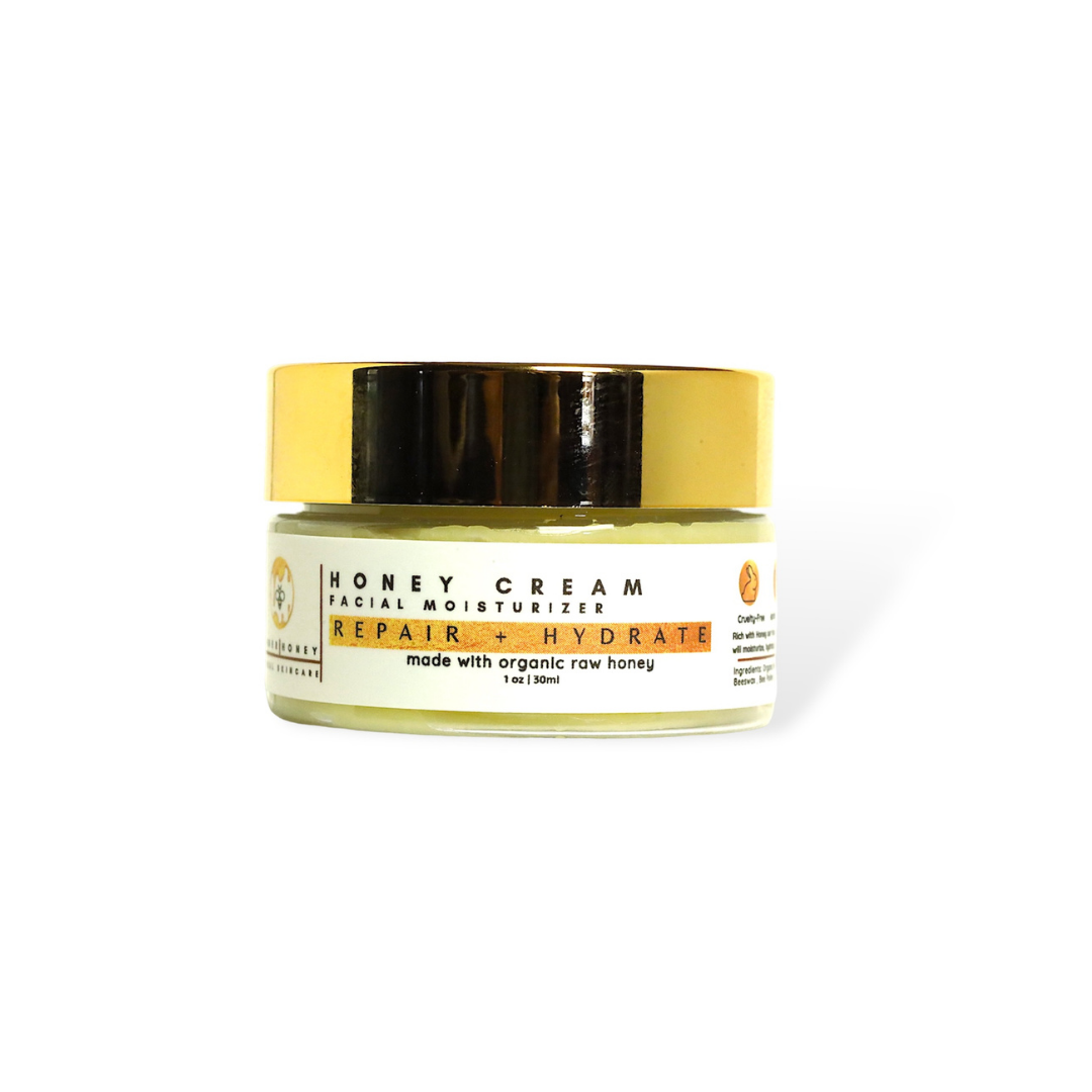 Honey Cream Facial Moisturizer – Ginger & Honey