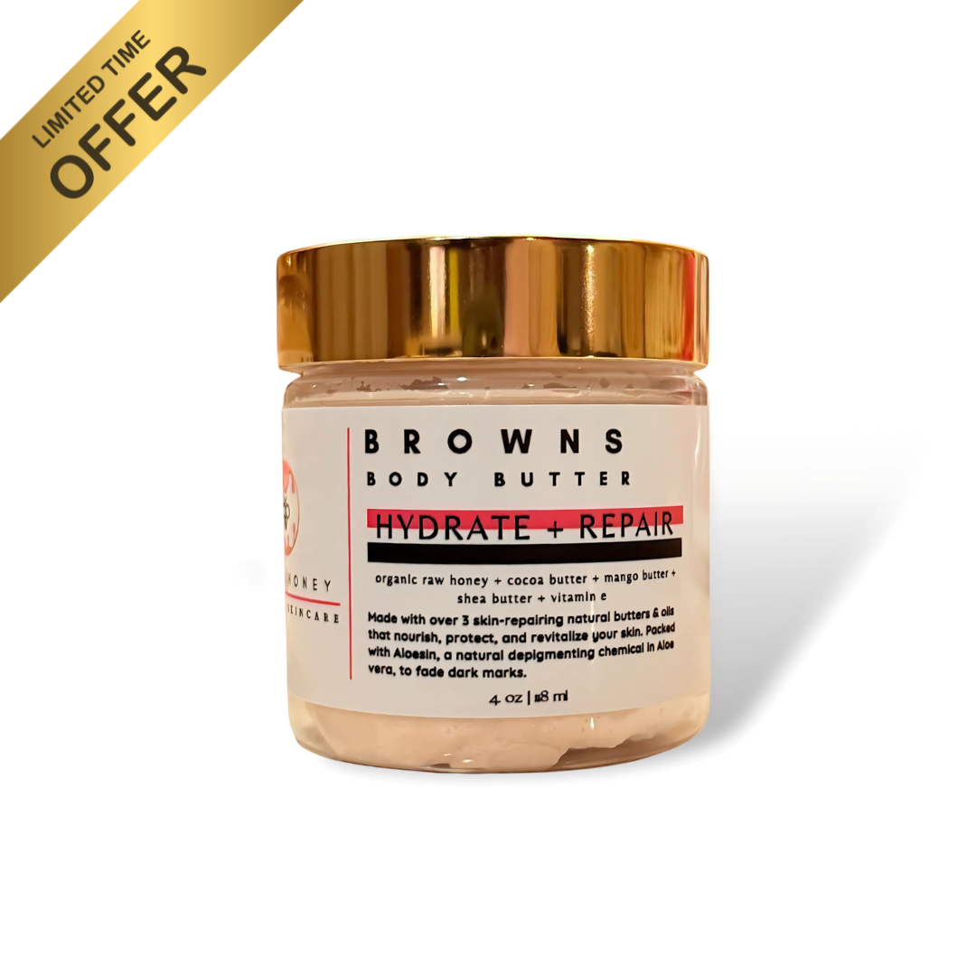 🏈Cleveland Browns-Themed Body Butter 🟠⚪🟤