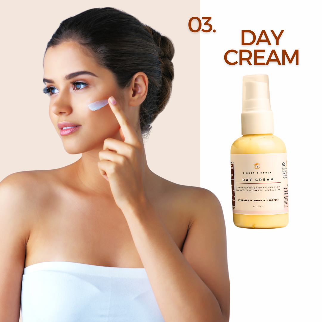 BARE Honey Day Cream: Carrot Seed Infused and Ultra-Sheer SPF