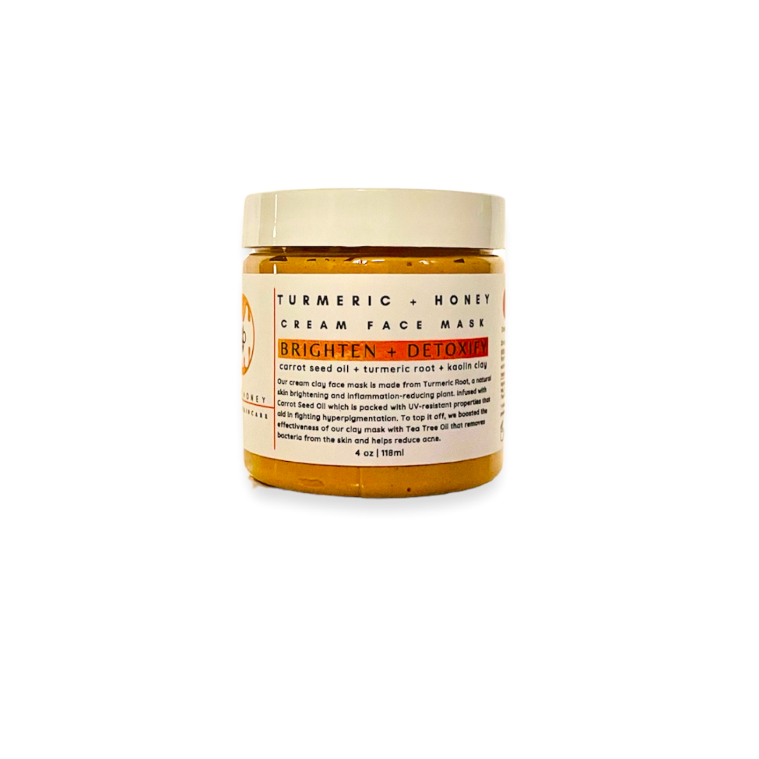Turmeric and Honey Cream Face Mask
