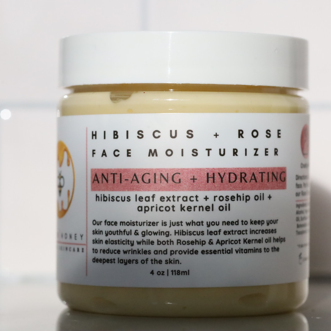 Hibiscus and Rose Facial Moisturizer