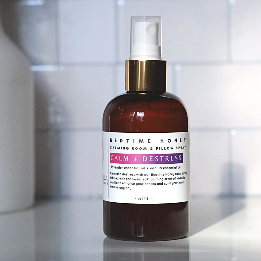 BEDTIME HONEY CALMING ROOM & PILLOW SPRAY