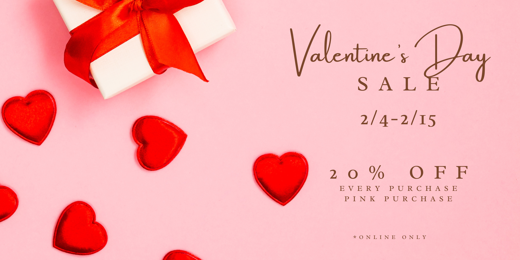💗IT'S OFFICIALLY A "PINK" SALE💗