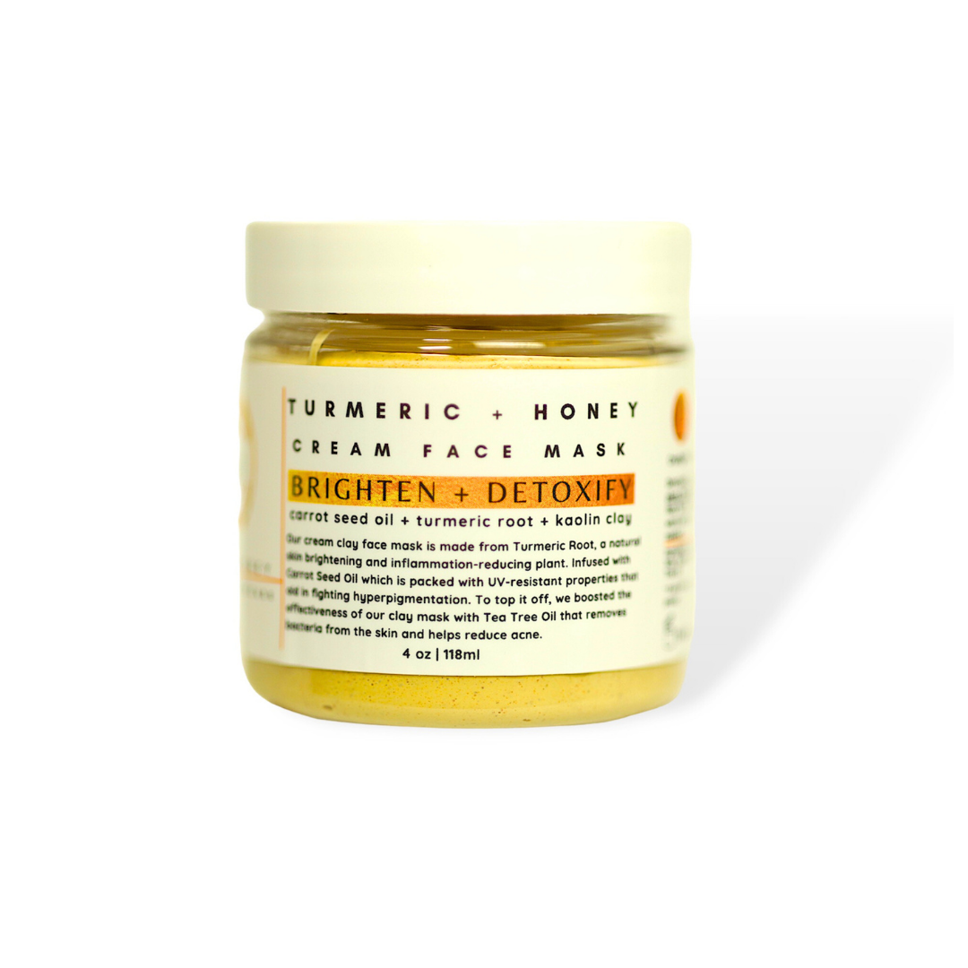 Turmeric and Honey Cream Face Mask