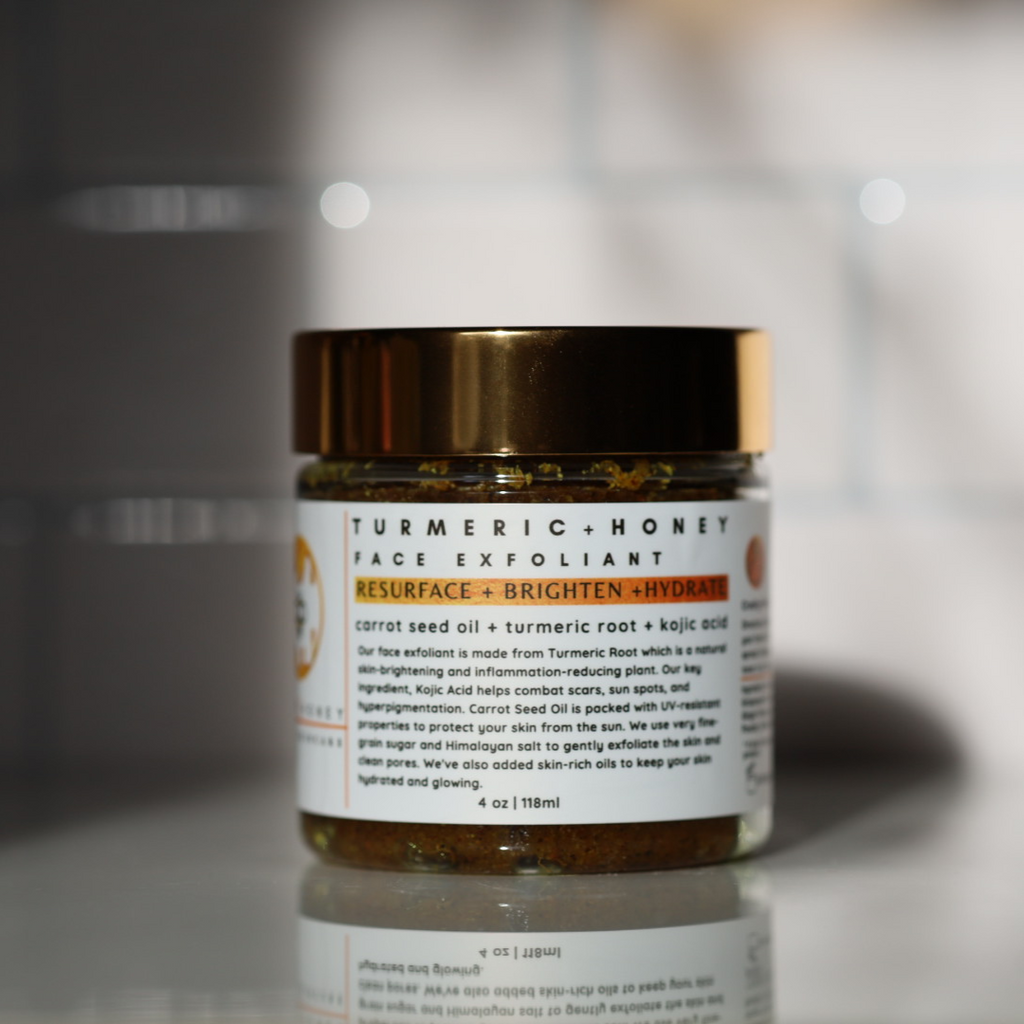 Turmeric + Honey Resurfacing Face Exfoliant